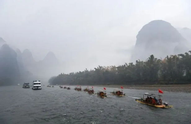 雨雾漓江，广西桂林天气预报里的山水柔情